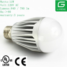 a60 led bulb 11 W LED bulb light UL CE TUV